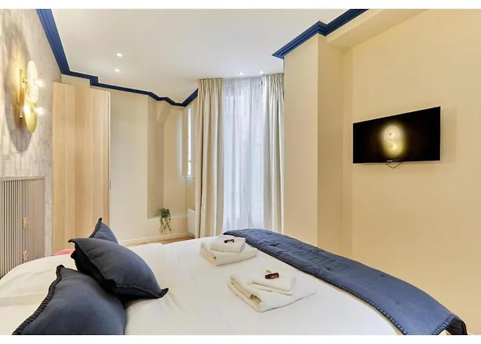 Incredible Ac 3 Bedrooms Center Of By Prestige Apartmán Paříž